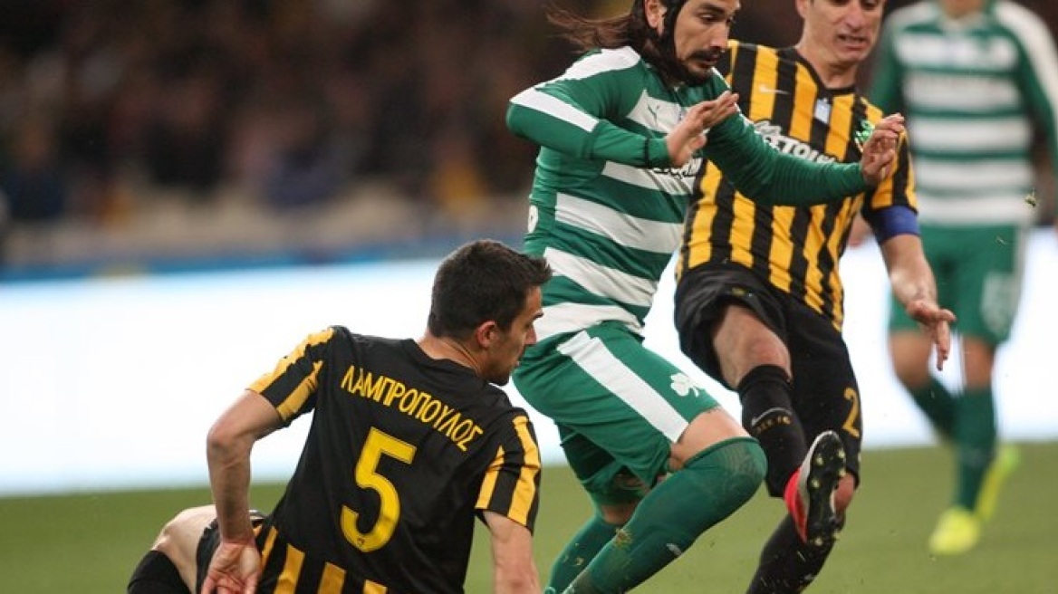 Watch PAO forward Leto spit AEK player Mantalos in the face (video)
