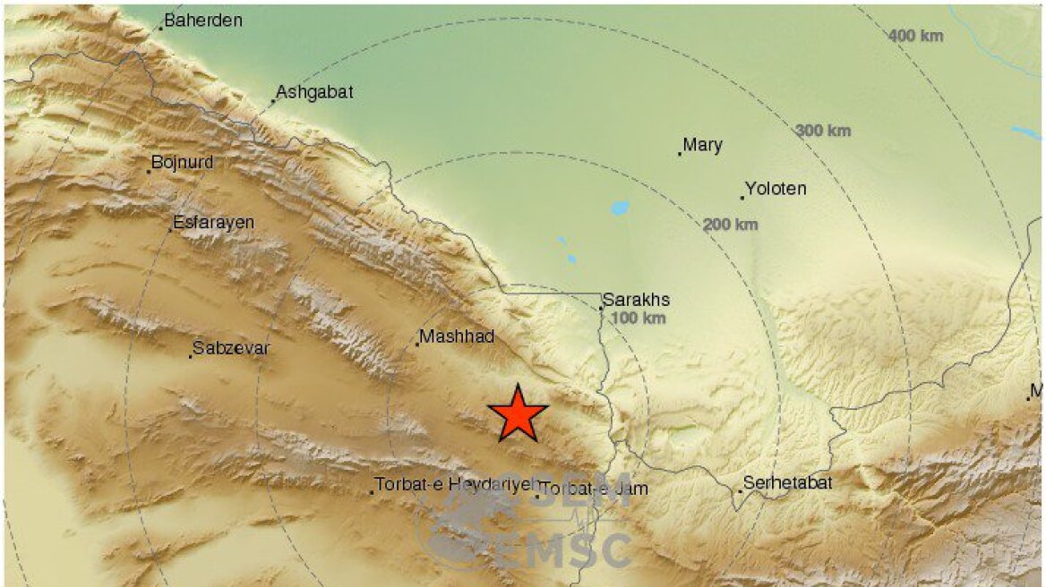 Σεισμός 6,1 Ρίχτερ στο Ιράν