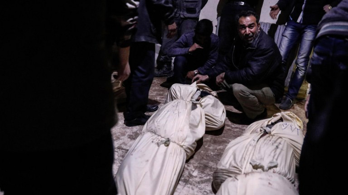 Η Μόσχα λέει ότι ο βομβαρδισμός αποθήκης χημικών σκόρπισε τον θάνατο χθες στη Συρία
