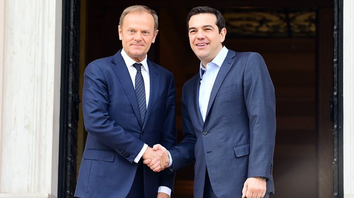 Tusk visits Greece: The momentum is there but we are not close to a “success story”