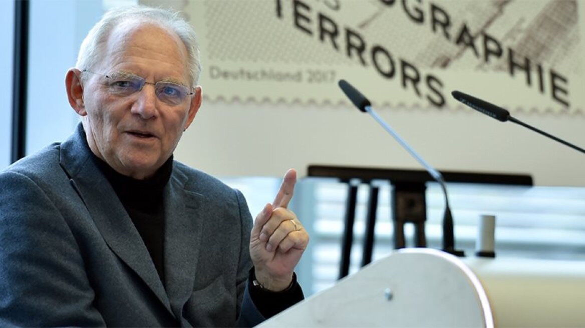 Schauble: First the measures then talks on debt relief