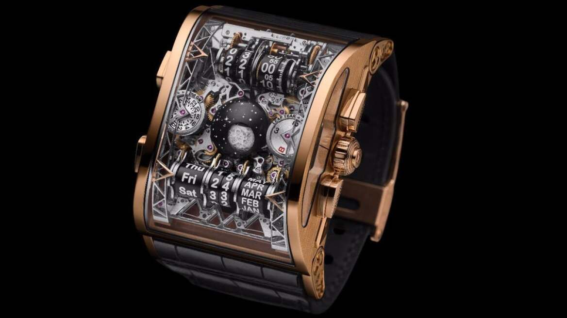 Hysek Colossal watch jumps the gap between mechanical and digital