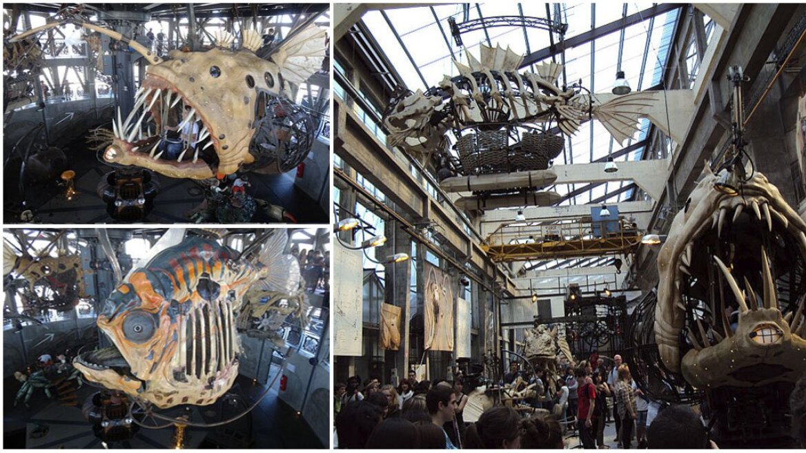 The Machines of the Isle of Nantes: A combination of the imaginative world of Jules Verne and the mechanical universe of Leonardo da Vinci