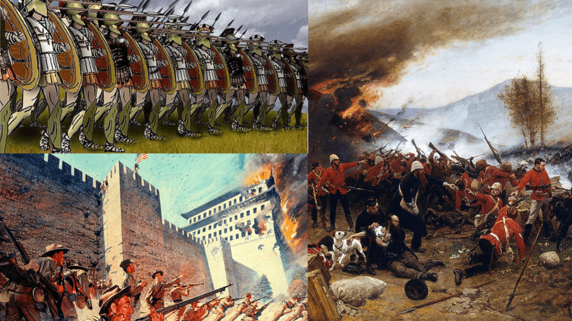 Three impressively valiant stands in War History