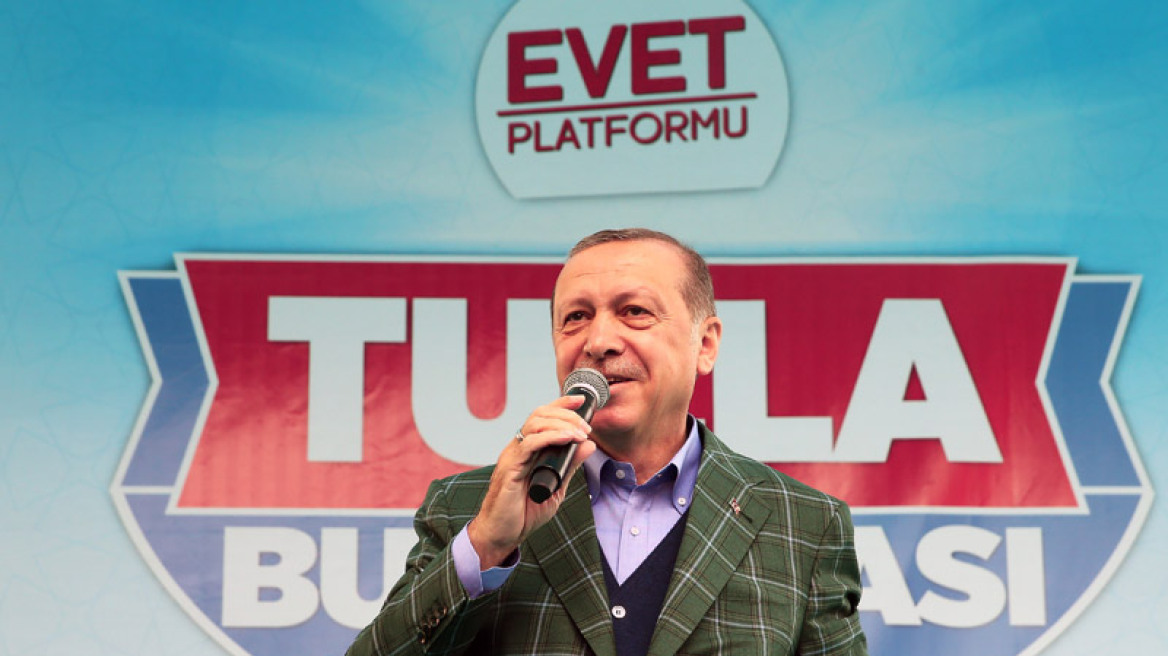 Ερντογάν: Νέα έκκληση στο «παρά πέντε» του δημοψηφίσματος 