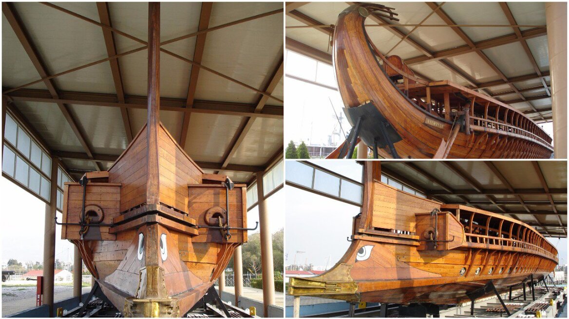  The Hellenic Navy maintains a reconstruction of an ancient Athenian trireme, the HS Olympias (PHOTOS)