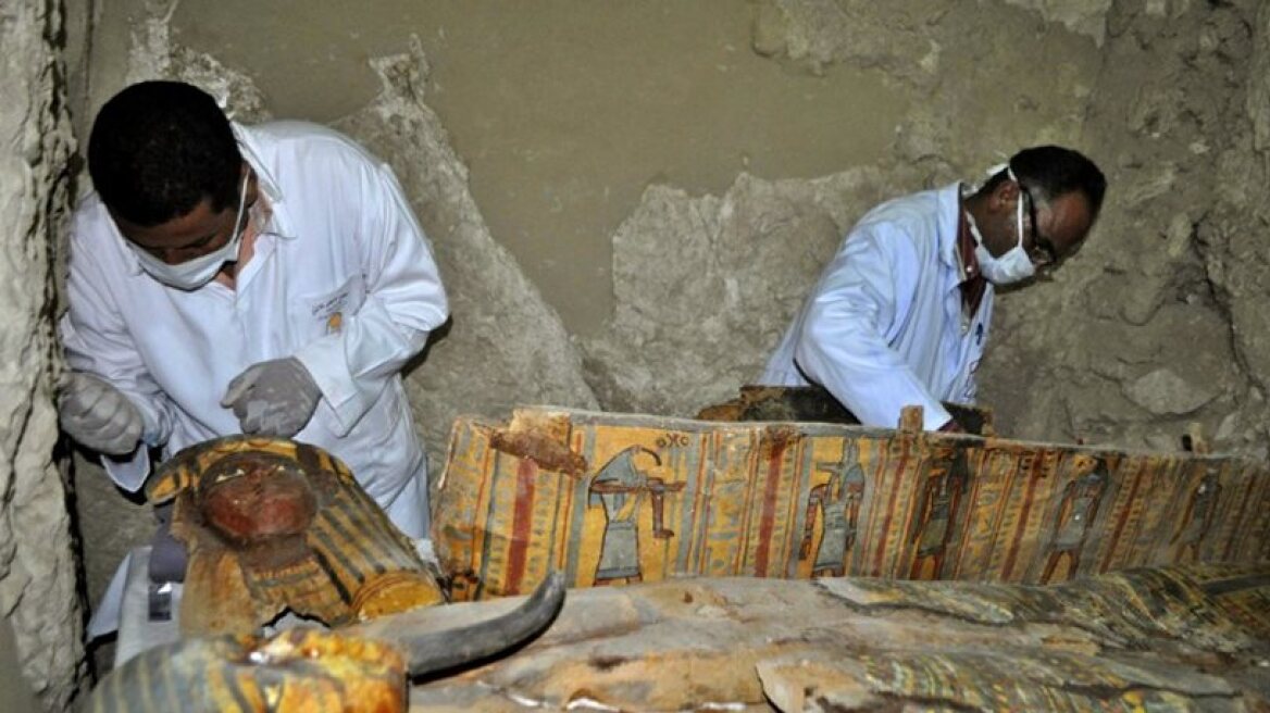 Six mummies discovered in ancient tomb near Egypt’s Luxor