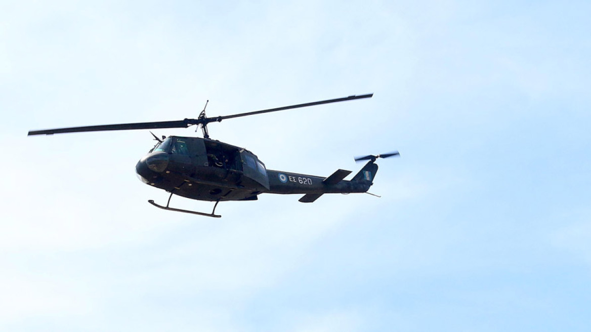 Στρατιωτικό ελικόπτερο με πέντε επιβάτες χάθηκε από τα ραντάρ στην Ελασσόνα
