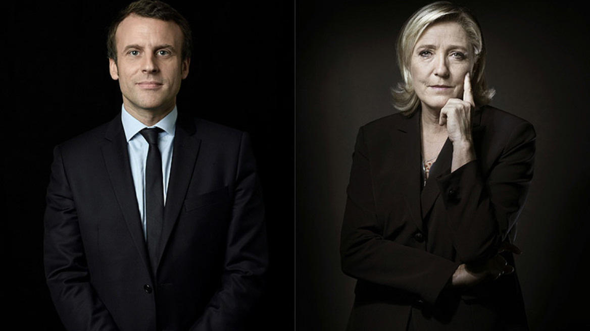 Εκλογές στη Γαλλία: Μακρόν εναντίον Λεπέν στην τελική αναμέτρηση