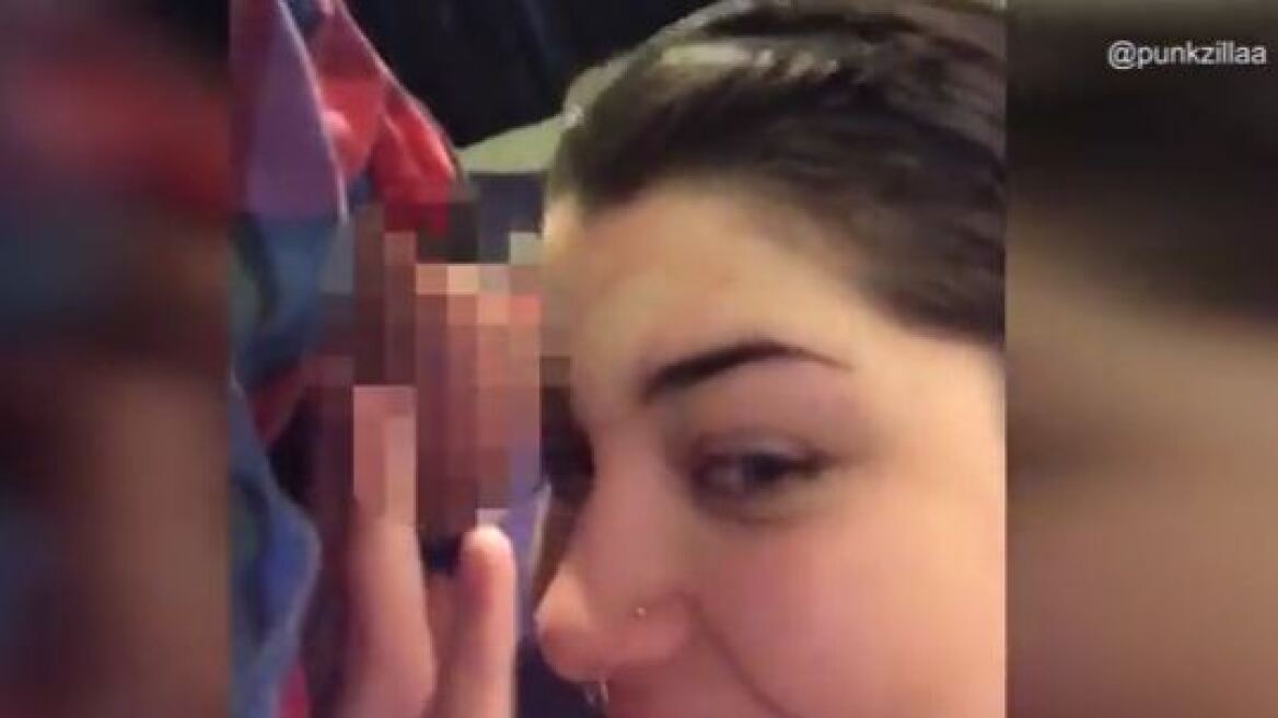 Χαμός με viral βίντεο 18χρονης που τη δείχνει να βάφεται με τους... όρχεις του φίλου της