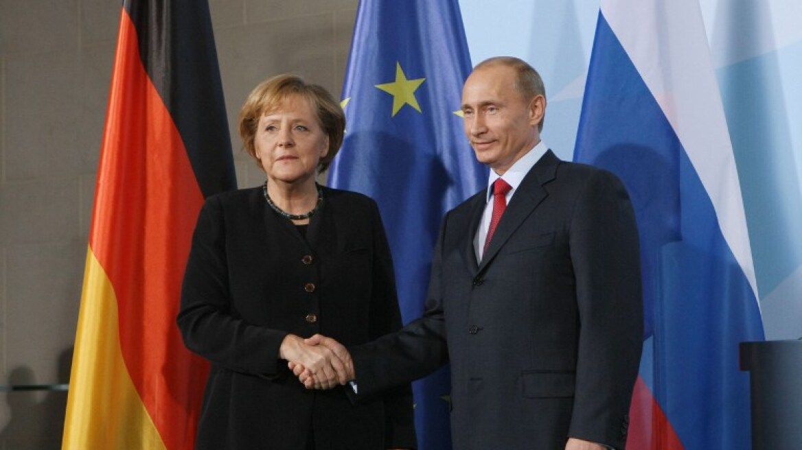 Μεσανατολικό και ουκρανικό βασικά θέματα στην ατζέντα της συνάντησης Μέρκελ-Πούτιν