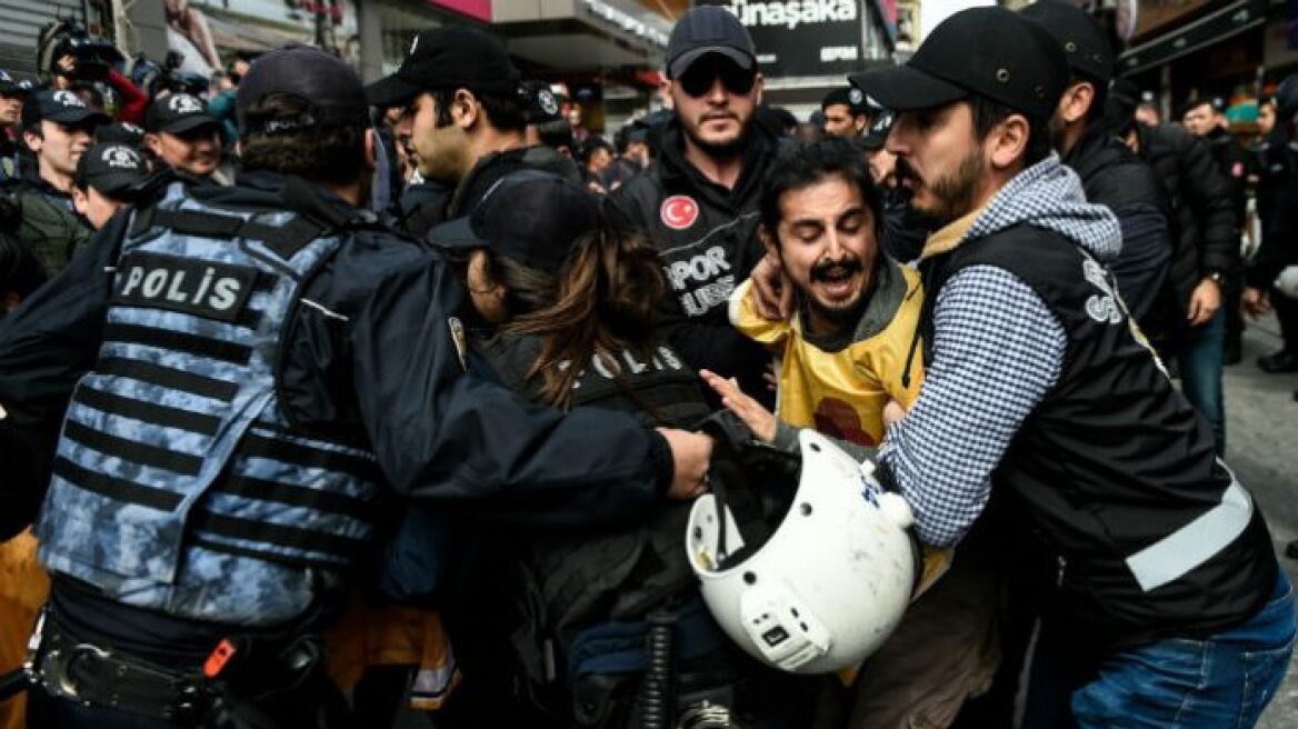Επεισόδια και δακρυγόνα την Πρωτομαγιά στην Κωνσταντινούπολη