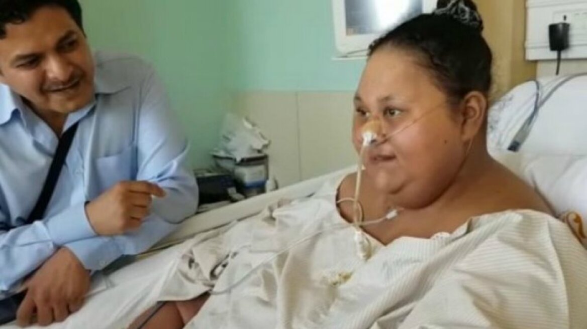 Η γυναίκα που βγήκε από το νοσοκομείο 300 κιλά ελαφρύτερη (pics)