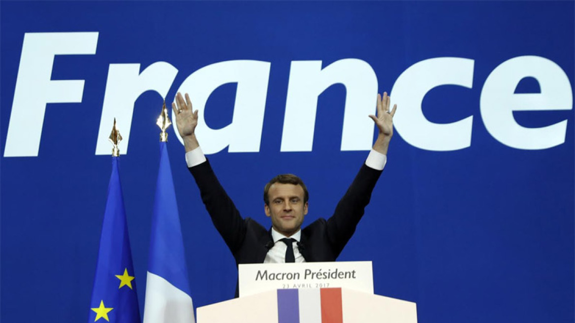 Νίκησε ο Μακρόν: Θα υπερασπιστώ τη Γαλλία,θα υπερασπιστώ την Ευρώπη