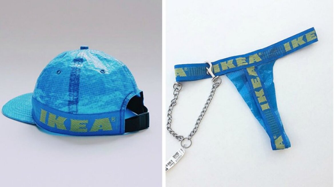 Ρούχα από την μπλε τσάντα της ΙΚΕΑ κάνουν θραύση στο Ιντερνετ (pics)