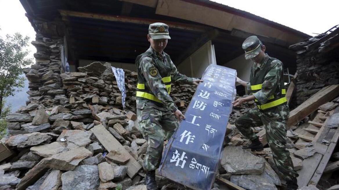 Κίνα: Οκτώ άτομα έχασαν τη ζωή τους σε σεισμό 5,5 Ρίχτερ