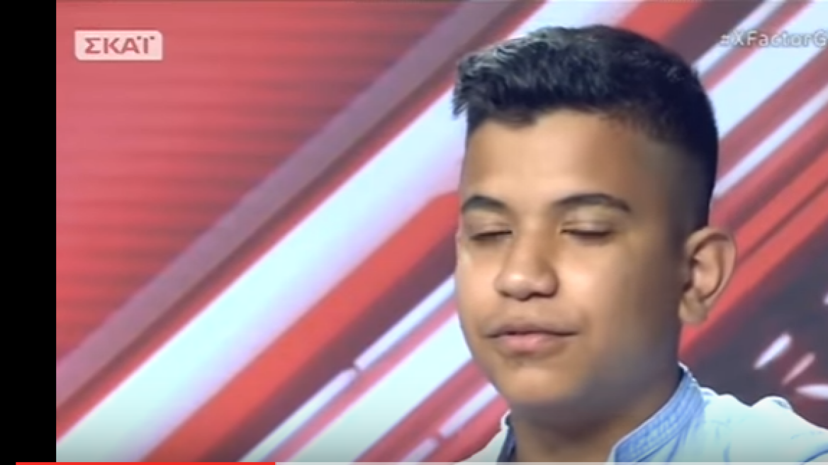 16-year-old blows judges away with emotional rendition of classic song on Greece’s X-Factor (video)