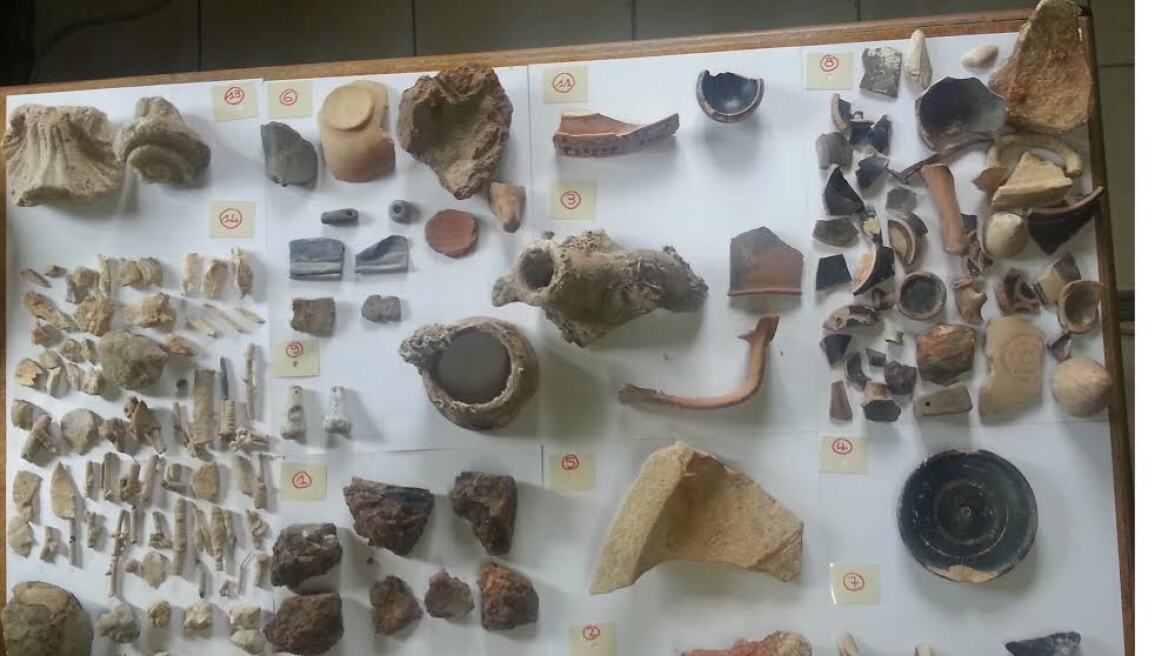 Αποθήκες «μουσεία» με πλήθος αρχαία στην Χαλκιδική