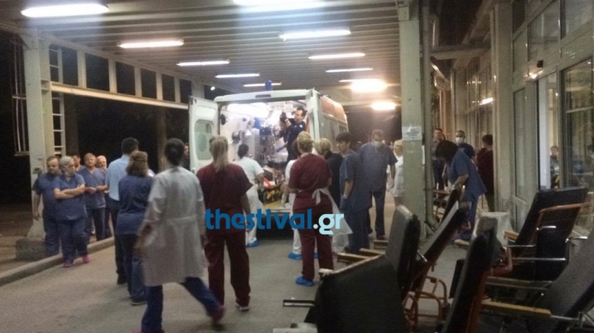 Στα νοσοκομεία της Θεσσαλονίκης οι τραυματίες από τον εκτροχιασμό της αμαξοστοιχίας  