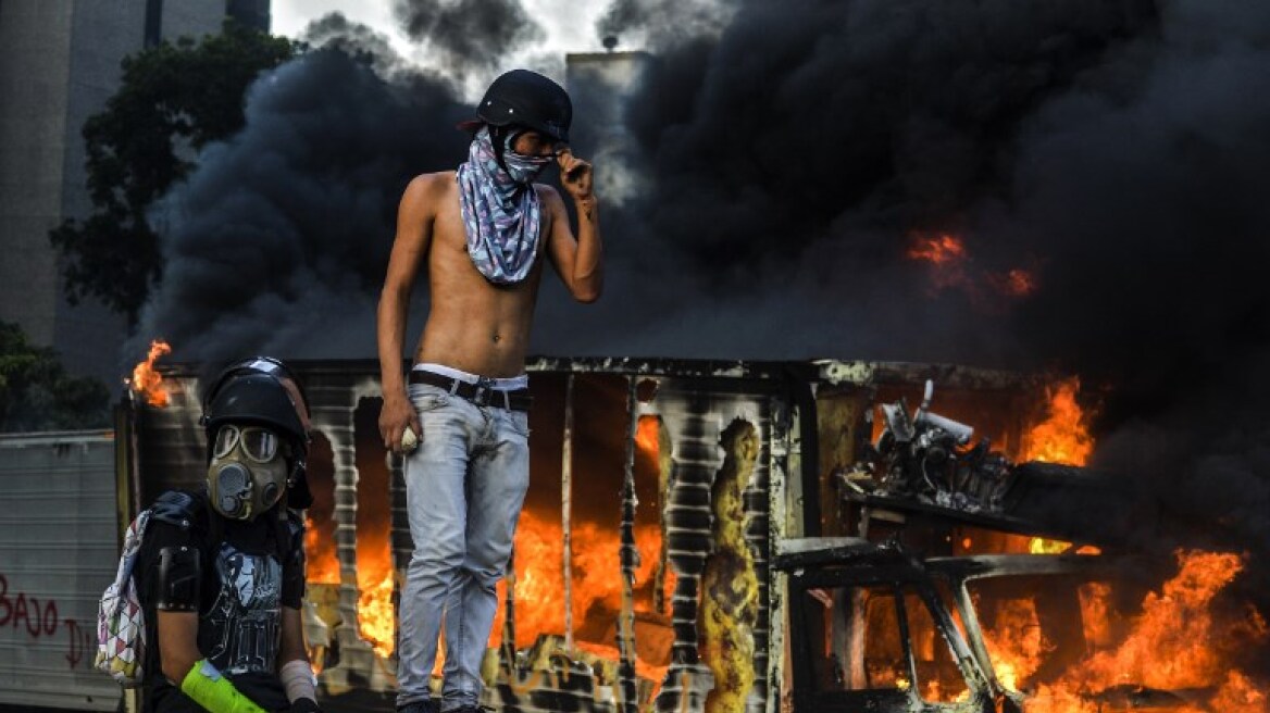 Βενεζουέλα: Στους δρόμους οι πολίτες - 58 νεκροί από τις αρχές Απριλίου