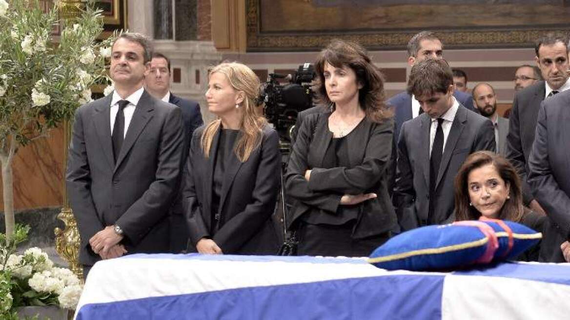 The three obituaries in Konstantinos Mitsotakis’s funeral