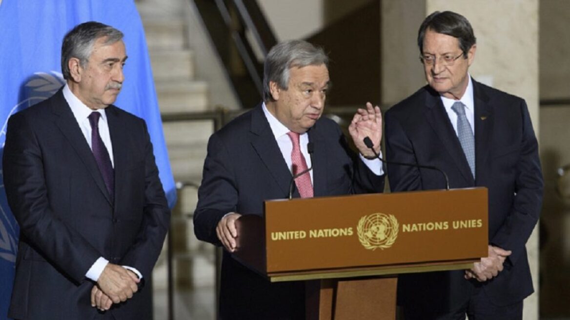 Ηνωμένα Έθνη: Επιβεβαιώνουν τη συνάντηση Αναστασιάδη- Ακιντζί με Γκουτιέρες 