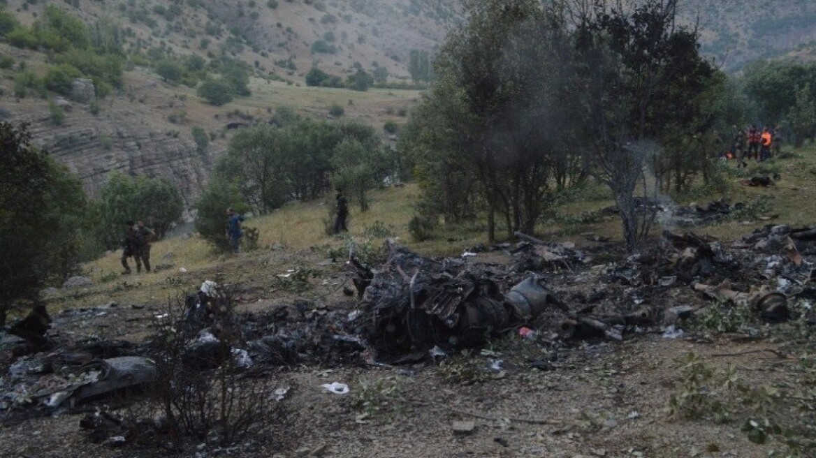 Τουρκία: Το PKK υποστηρίζει ότι ευθύνεται για την κατάρριψη του ελικοπτέρου με τους 13 στρατιωτικούς