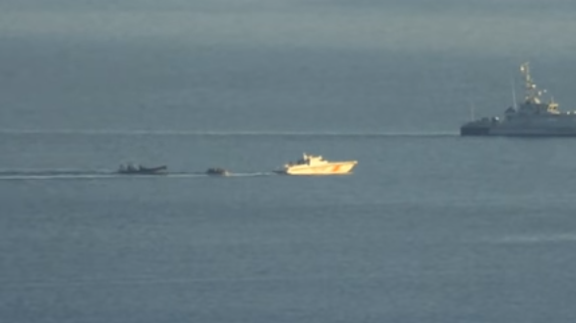  Greece: Frontex, Turkish CG & NATO vessels fail to intercept immigrants rubber boat! (VIDEO)