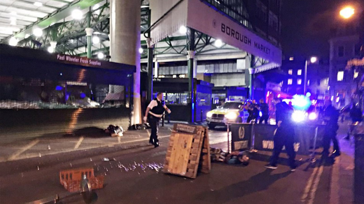 Ντοκουμέντο: Η στιγμή των πυροβολισμών κατά των τρομοκρατών του Λονδίνου