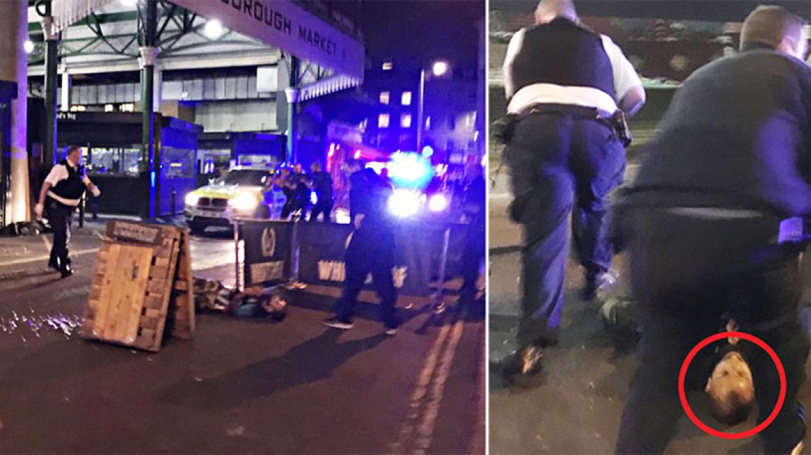 Καρέ-καρέ η εξουδετέρωση των τρομοκρατών του Λονδίνου με 50 σφαίρες