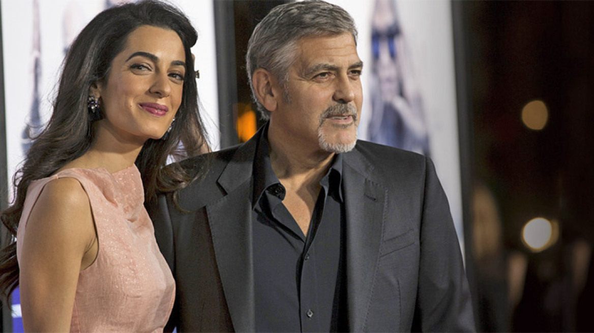 Γονείς έγιναν ο George Clooney και η σύζυγός του Amal