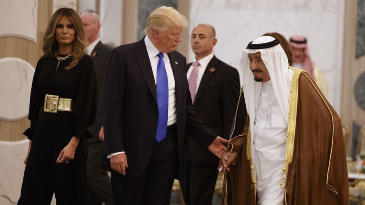 Τραμπ στον Σαουδάραβα βασιλιά: Αναγκαία η ενότητα μεταξύ των χωρών του Κόλπου