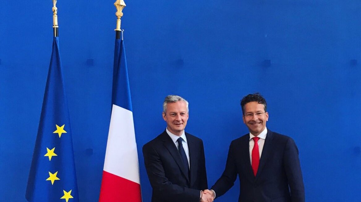 Συνάντηση Ντάισελμπλουμ με τον Γάλλο υπουργό Οικονομικων «για την Ελλάδα»