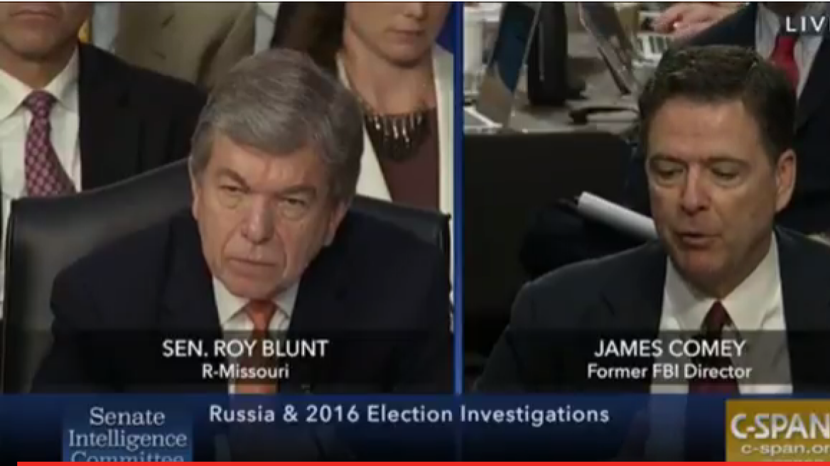 Watch ex-FBI Director Comey’s testimony live (video)
