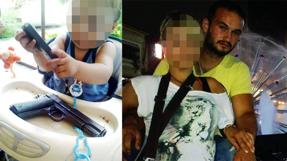 Το πραγματικό πρόσωπο του δολοφόνου της Κέρκυρας: Έδινε όπλο για... παιγνίδι στο μωρό του!