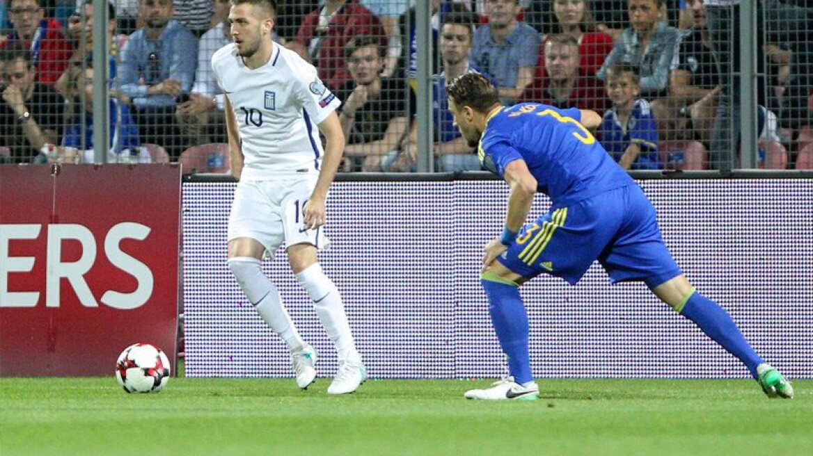 Greece pick up one point in World Cup qualifier against Bosnia (0-0)