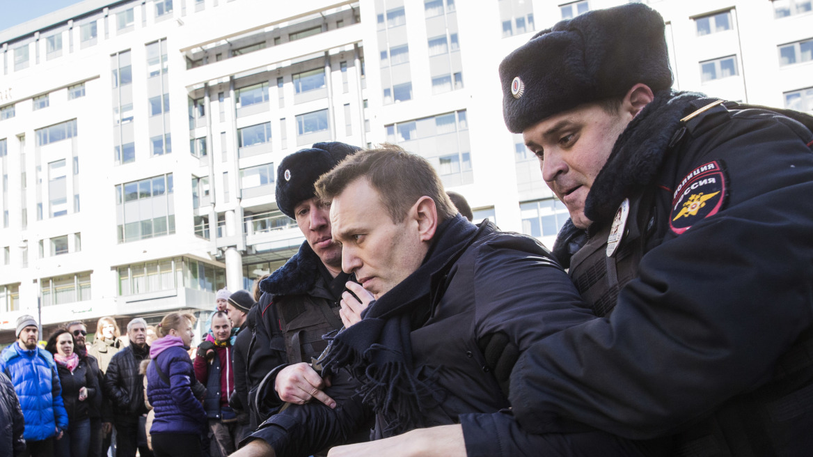 Ρωσία: Συνελήφθη ο ηγέτης της αντιπολίτευσης Αλεξέι Ναβάλνι	
