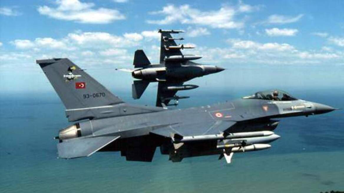 Υπέρπτηση τουρκικών μαχητικών πάνω από τρία ελληνικά νησιά