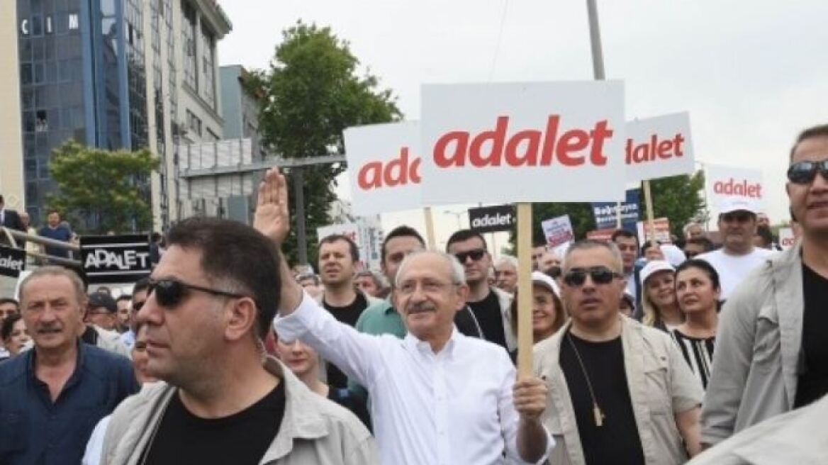 Πορεία διαμαρτυρίας 400 χλμ. ξεκίνησε η τουρκική αντιπολίτευση