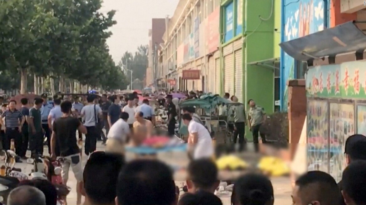 Κίνα: Τουλάχιστον 8 νεκροί και 65 οι τραυματίες σε έκρηξη σε νηπιαγωγείο