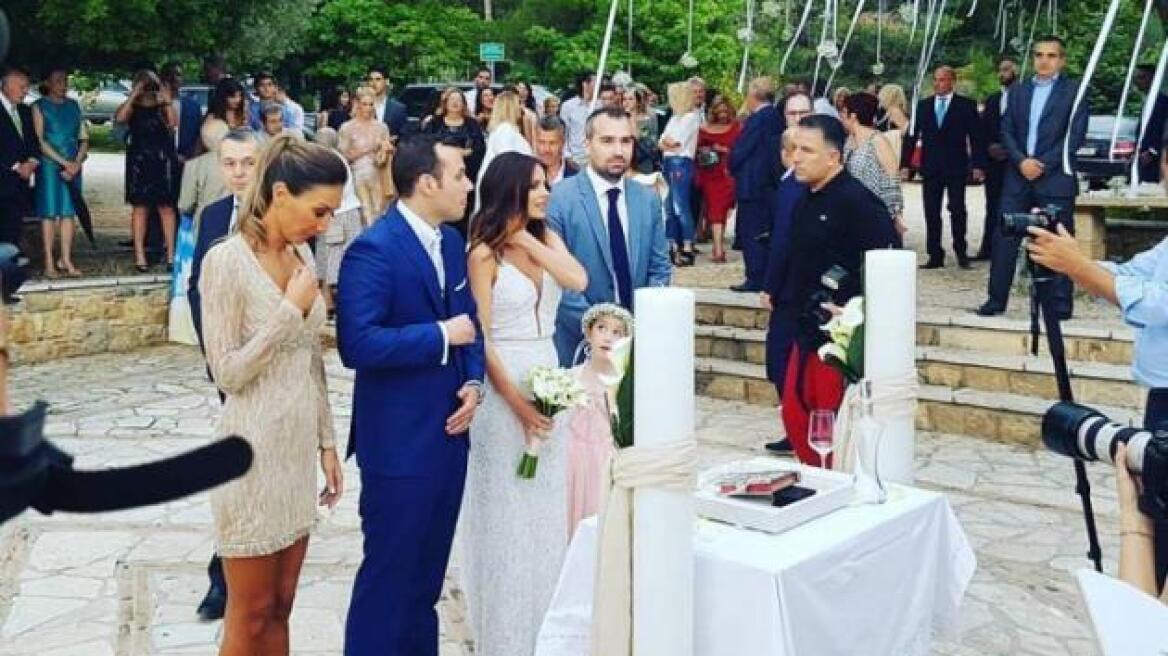 Eλένη Καρποντίνη - Βασίλης Λιάτσος: Παντρεύτηκαν και βάφτισαν τον γιο τους 