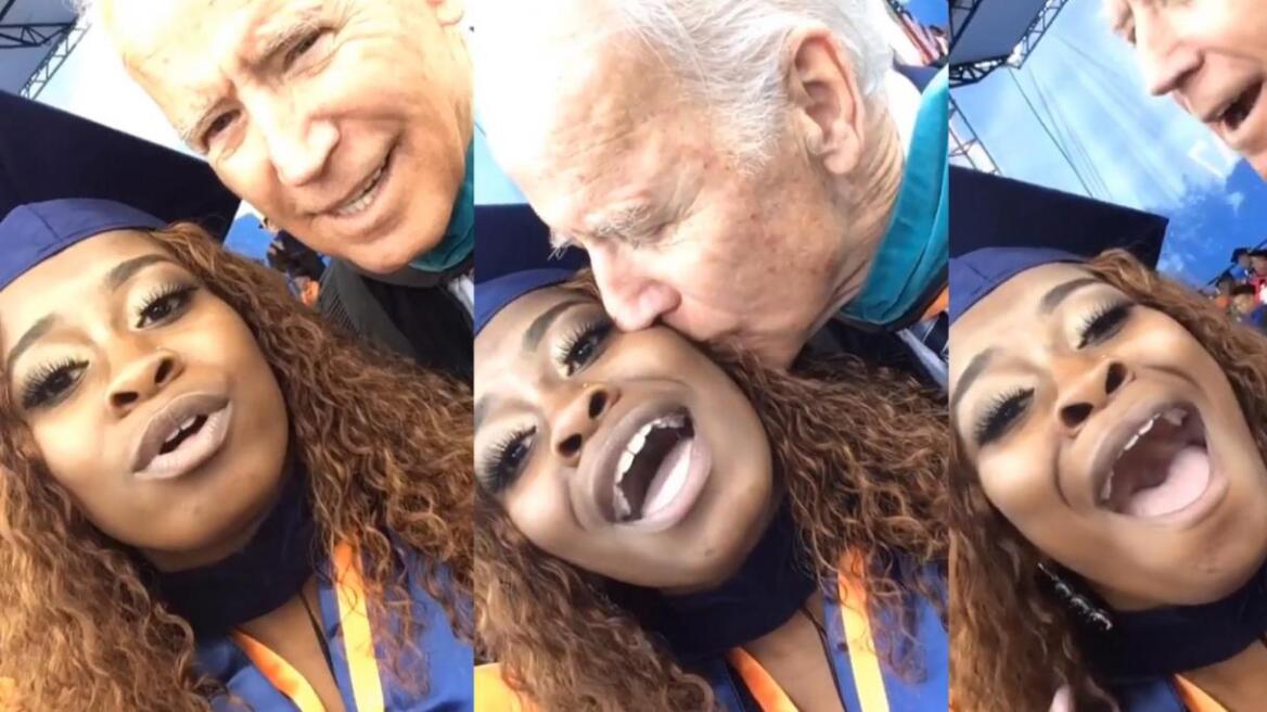 ΗΠΑ: Το φιλί του αντιπροέδρου Τζο Μπάιντεν σε απόφοιτη που έγινε viral