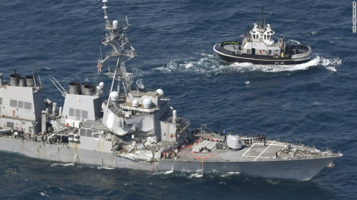  US sailors missing after Navy destroyer collision off Japan (VIDEOS-PHOTOS)