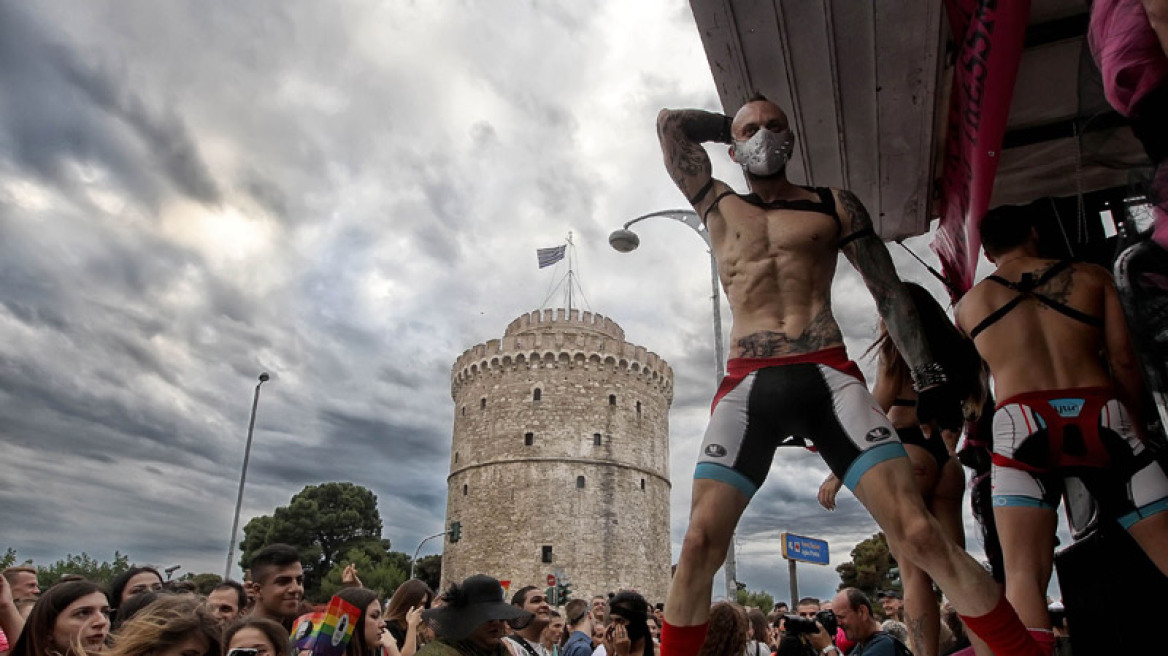 Φωτογραφίες: Πάνω από 13.000 άτομα στο 6ο Thessaloniki Pride