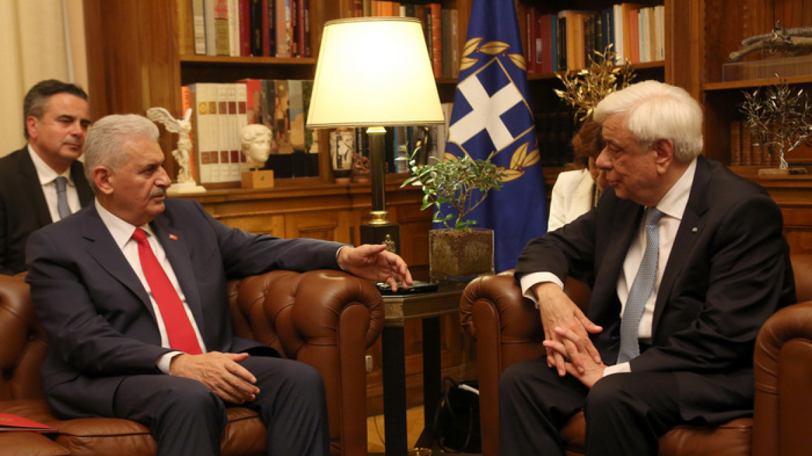 Συνάντηση Παυλόπουλου- Γιλντιρίμ: Αυτοπροσκλήθηκε ο Ερντογάν να επισκεφθεί την Ελλάδα