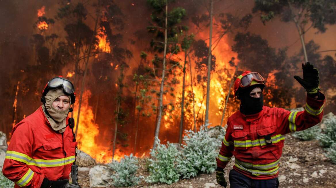 Πορτογαλία: 12 άνθρωποι σώθηκαν από τη φωτιά επειδή κρύφτηκαν σε δεξαμενή νερού