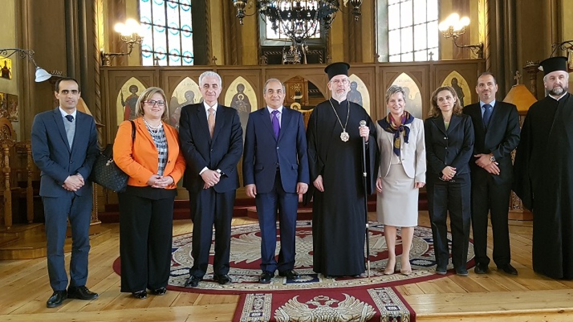 Sweden’s Metropolitan Cleopas meets with Cyprus parliament delegation