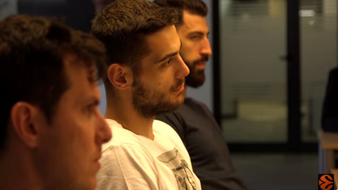 Βίντεο: Συνάντηση Μπερτομέου με τους παίκτες της Euroleague
