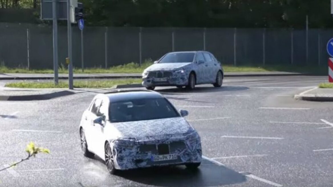 A Mercedes A-class testing video has leaked and here it is! (VIDEO)
