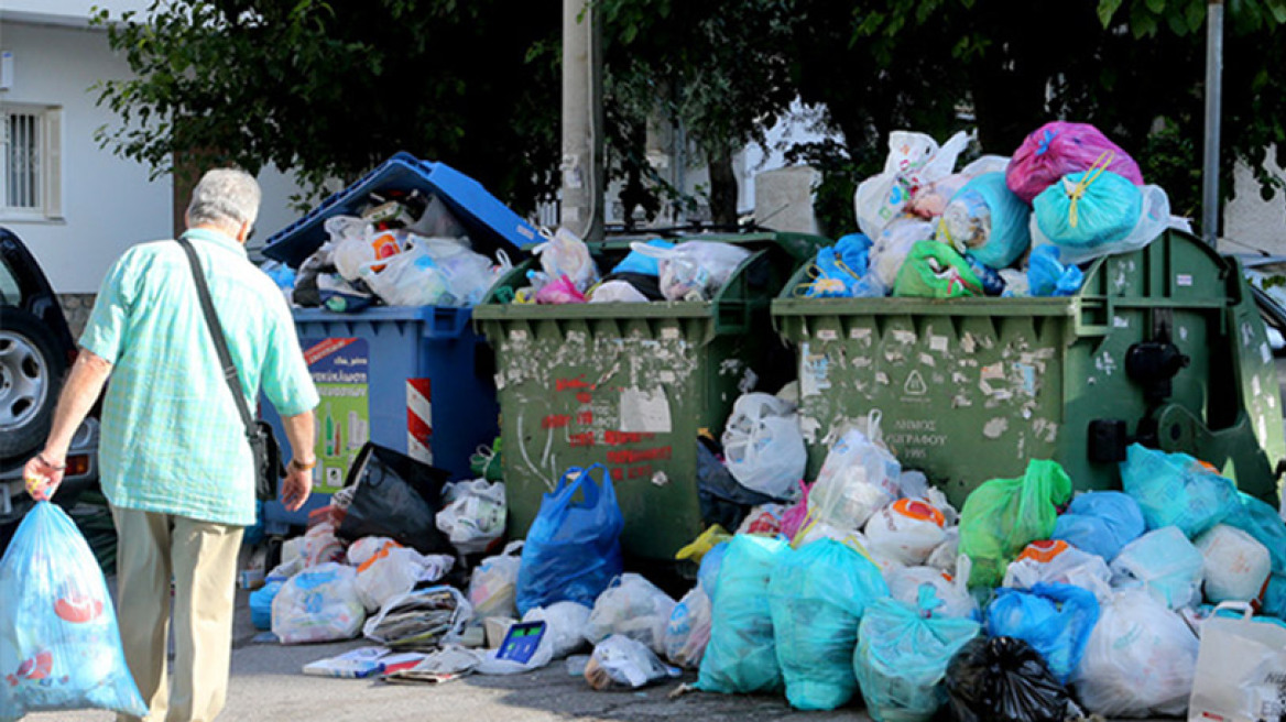 Τα σκουπίδια «πνίγουν» την Αττική - Την Πέμπτη η 24ωρη της ΠΟΕ-ΟΤΑ